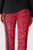 BEADED SILK CROPPED TROUSERS